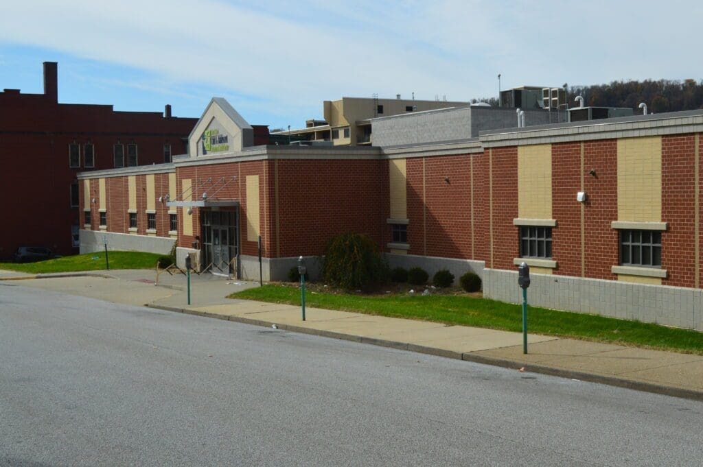 A photo of a mental health facility.