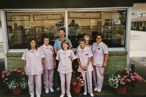 Employees of a motel.