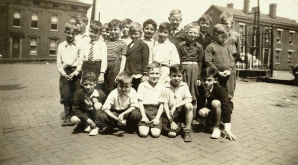 A photo of small boys.