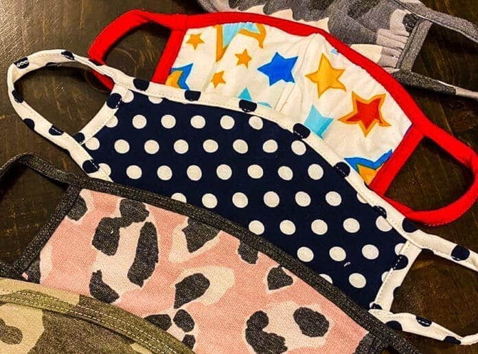 A phot of a number of different masks.