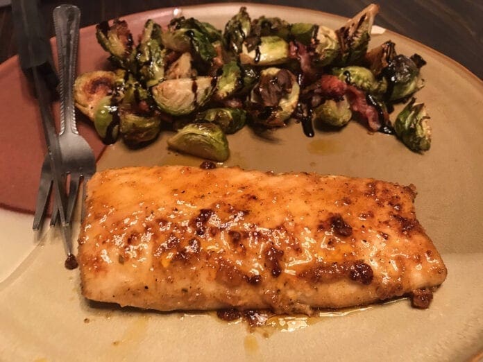 A photo of a plate of food.