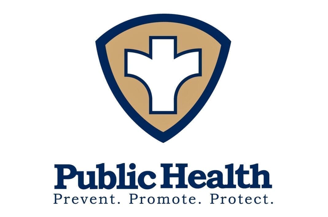 A logo for public health.