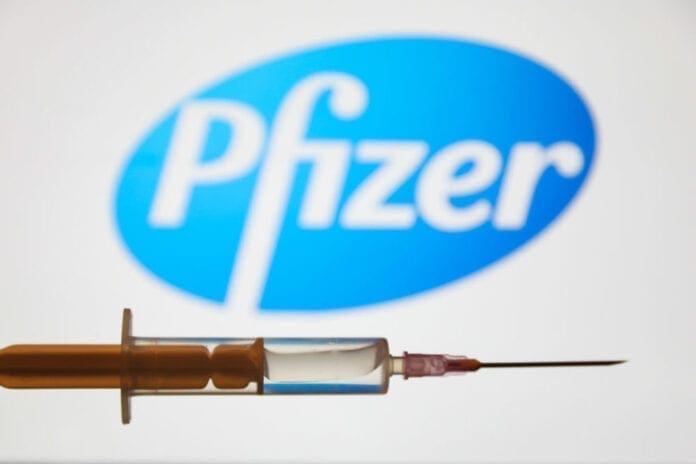 A syringe of medicine.