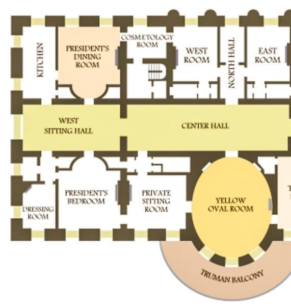 A blueprint for the White House.