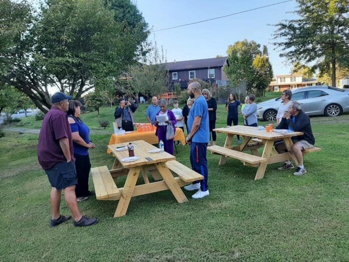 picnic tables at south park