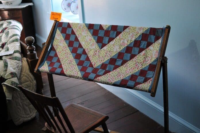 A quilting board.