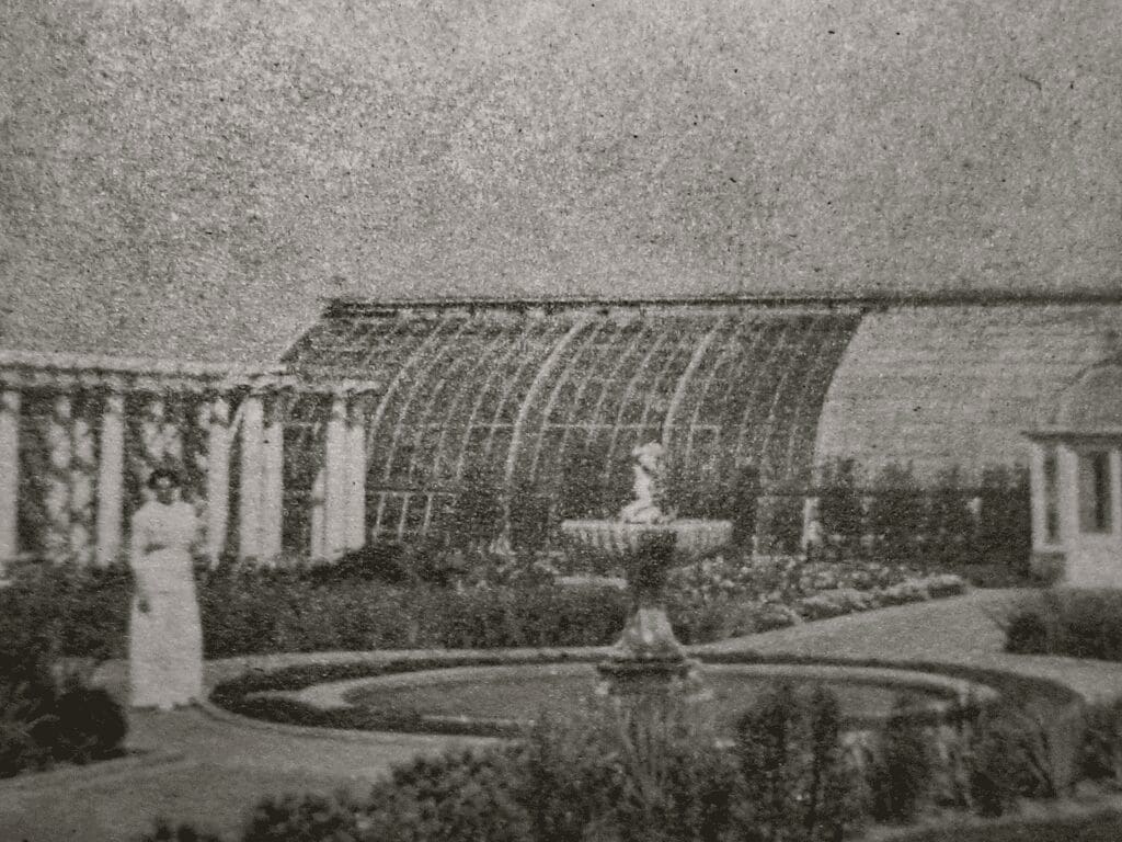 A large greenhouse.