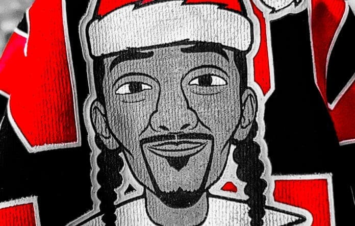 87CAB1C9-ADE0-4E50-8D79-D47044A392F9 A drawing of a rapper.