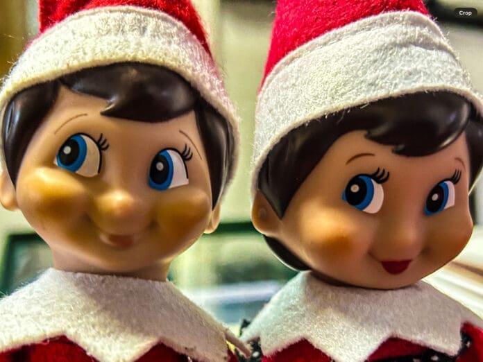 C8A1B776-26F5-4773-9CE8-C32990C19369 Two toy elves.