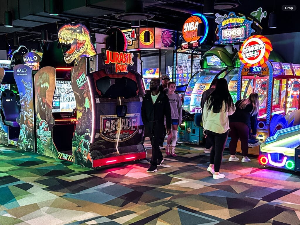 An arcade.