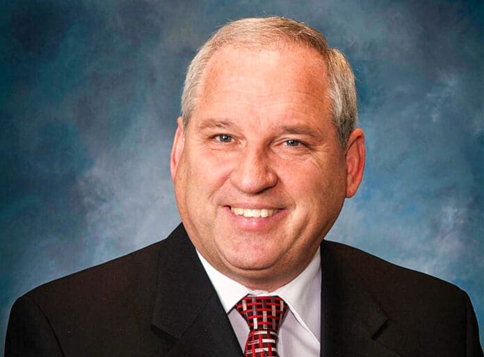 A portrait of a man.