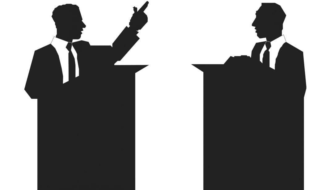 An image of debates.
