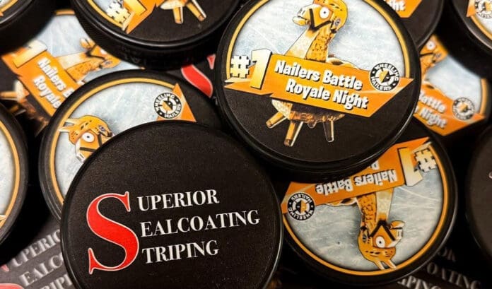 8124CB4A-C900-48E7-99F6-38218D875A50 Hockey pucks.