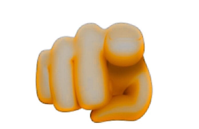 Screenshot A finger.