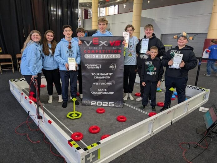 Robotics 1 A group of kids.