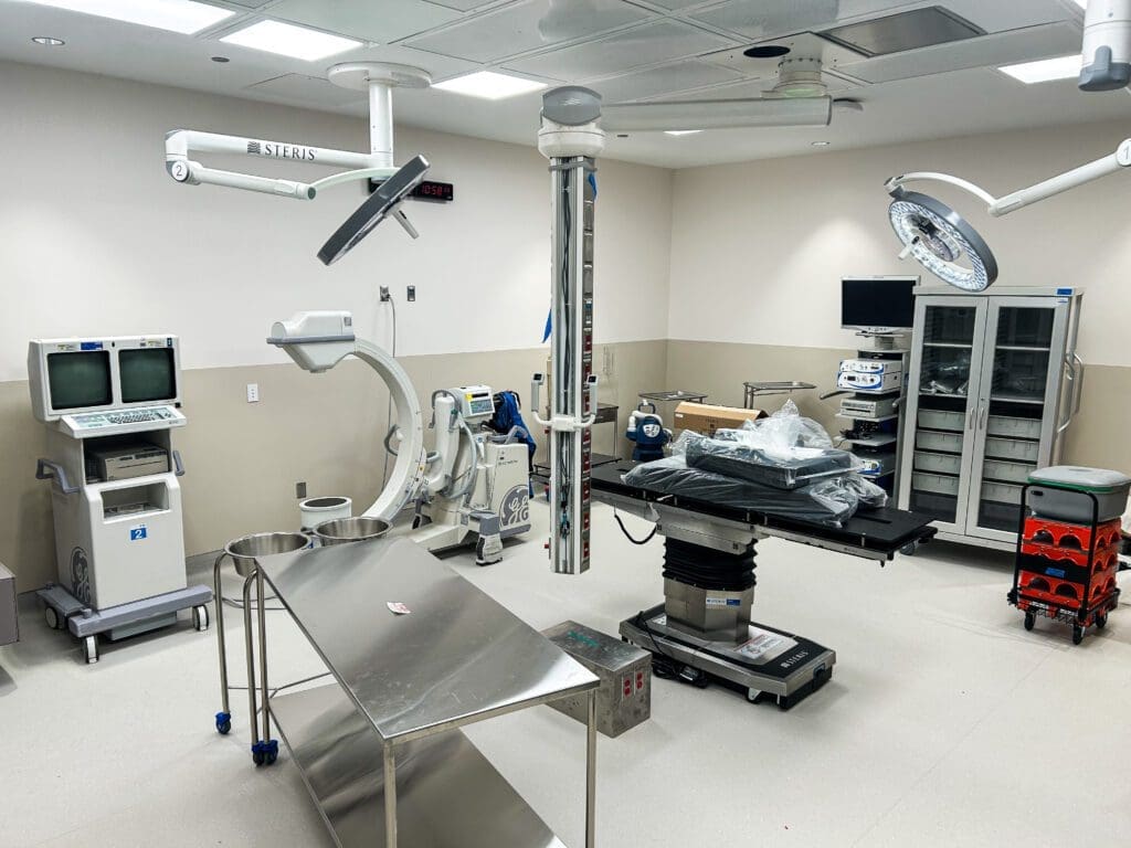 An OR in a hospital.