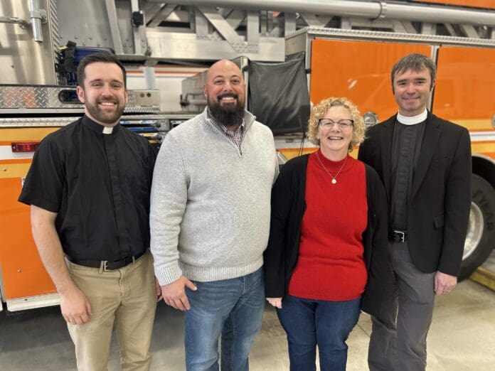 Chaplin Corps Photo A group of people.