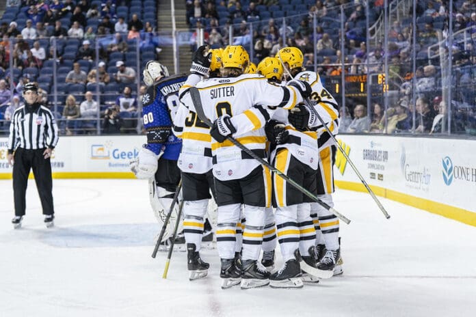 Nailers win - 12-20-25 - Greensboro A hockey team.